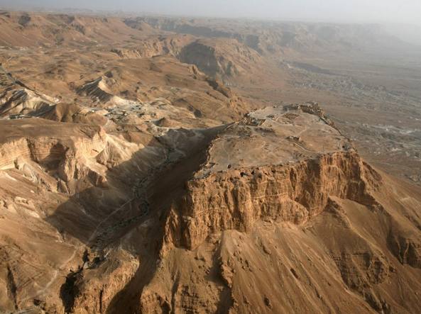 La rupe di Masada 